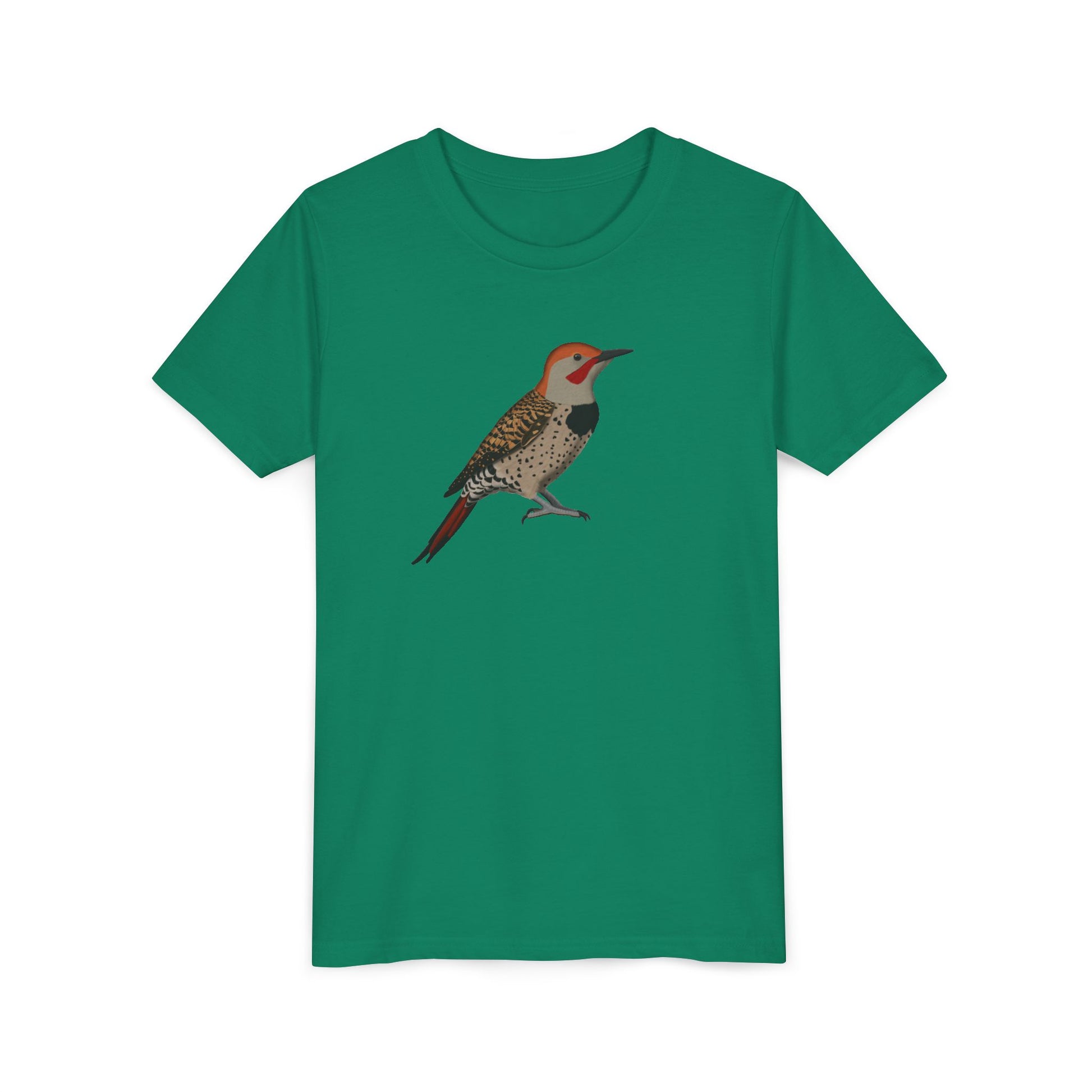 Northern Flicker Birding & Birdwatching Bird Youth T-Shirt – Bright Kids Clothing, T-Shirts