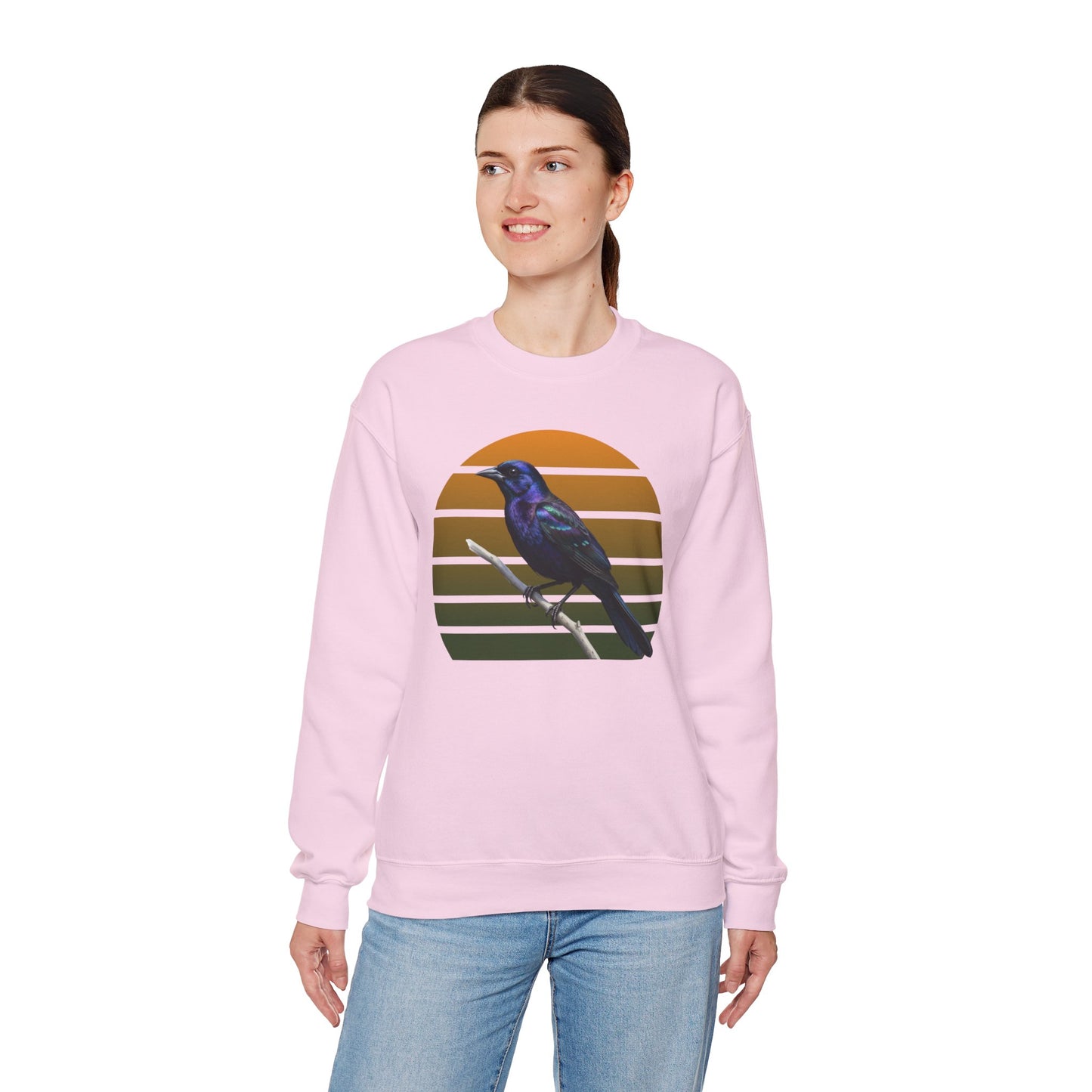 Grackle Sweatshirt | Common Grackle Birder Gift | Great-Tailed Bird Lover Crewneck