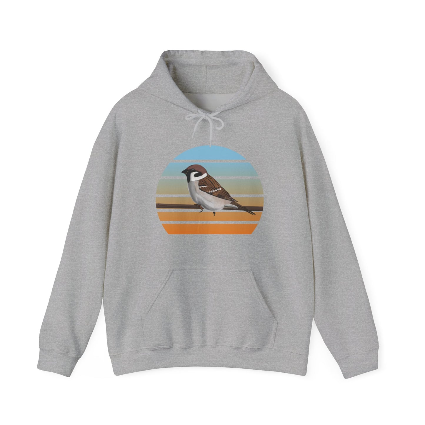 Tree Sparrow Bird Hoodie