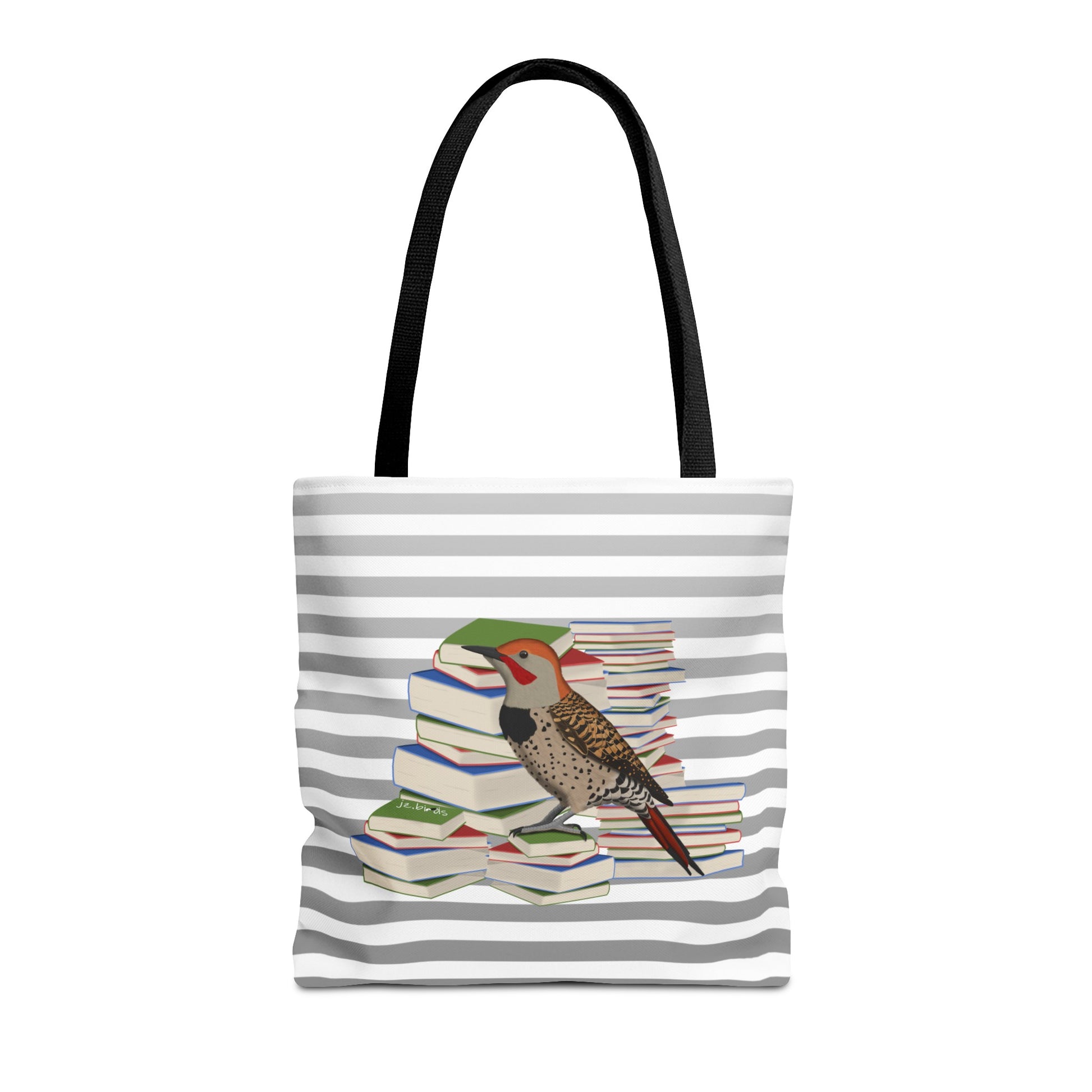northern flicker bird books tote bag