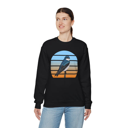 Tree Swallow Birdlover Ornithologist Bird Sweatshirt