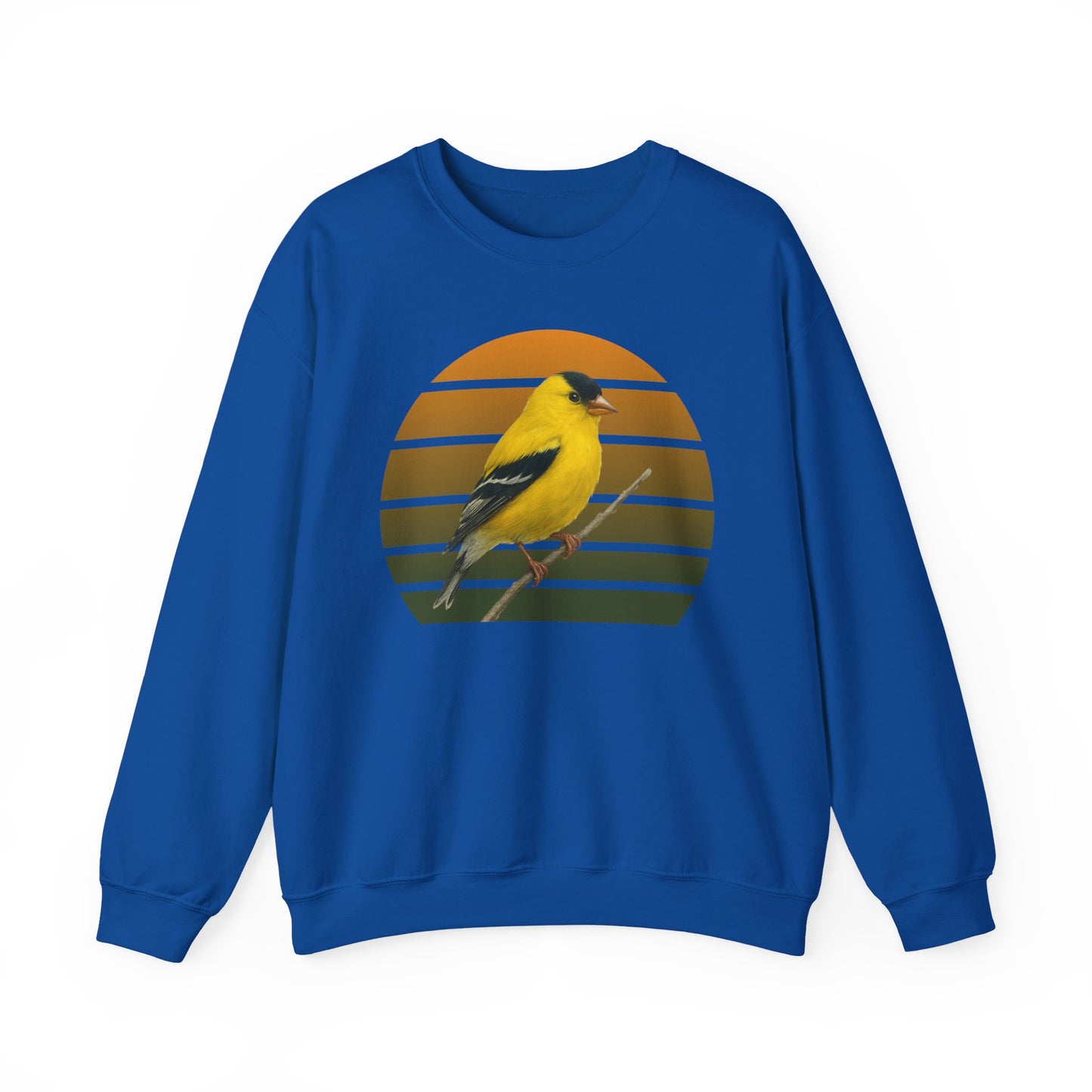 American Goldfinch Sweatshirt | Unisex Bird Lover Pullover | Wildlife Birder Gift | Songbird Crewneck