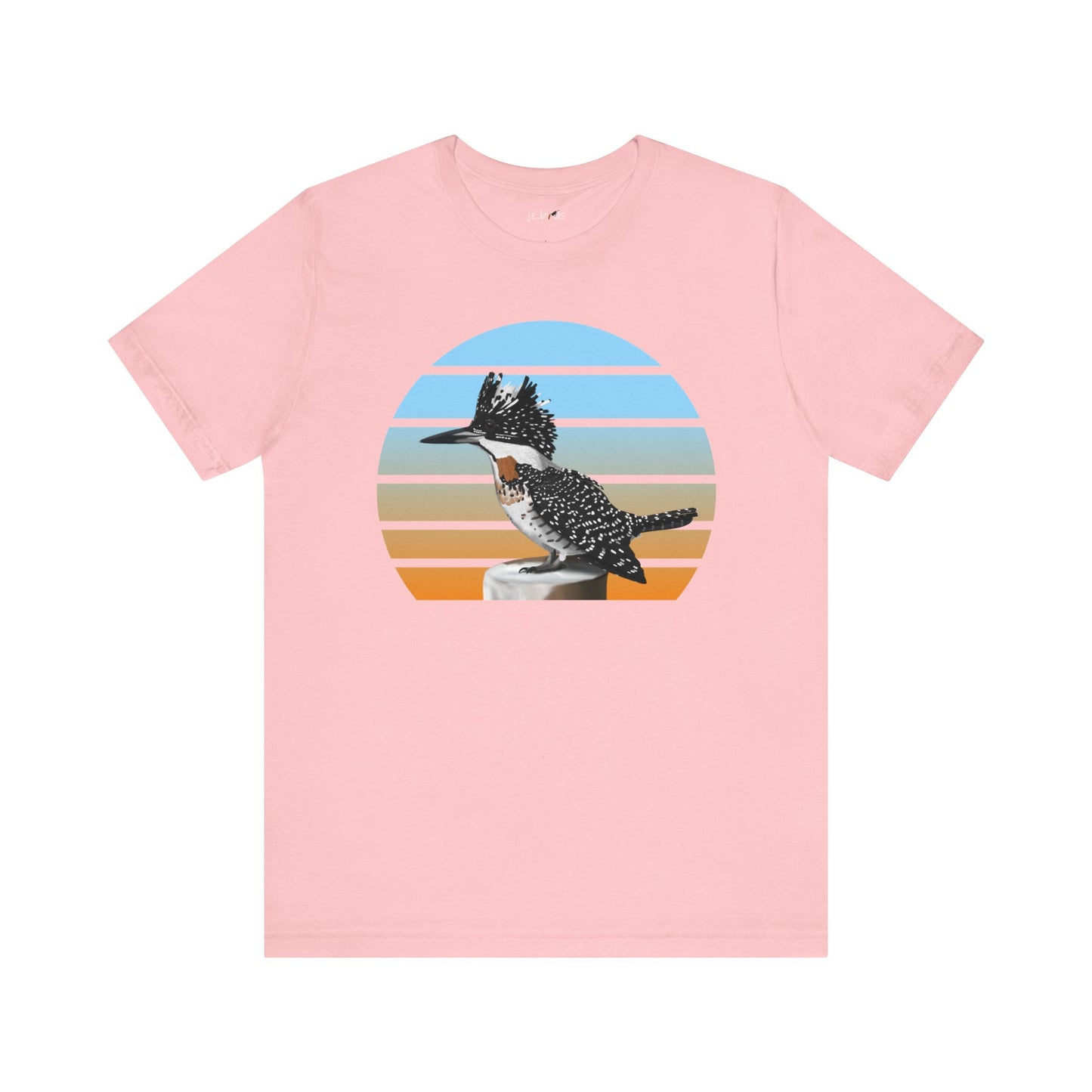 Crested Kingfisher Birdwatcher Bird T-Shirt