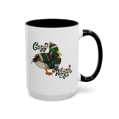 マガモの陶器製コーヒーマグ – バードウォッチャーへのカスタムギフト