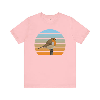 European Robin Birdwatcher Bird T-Shirt