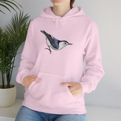 Nuthatch Bird Birdwatching Birder Hoodie