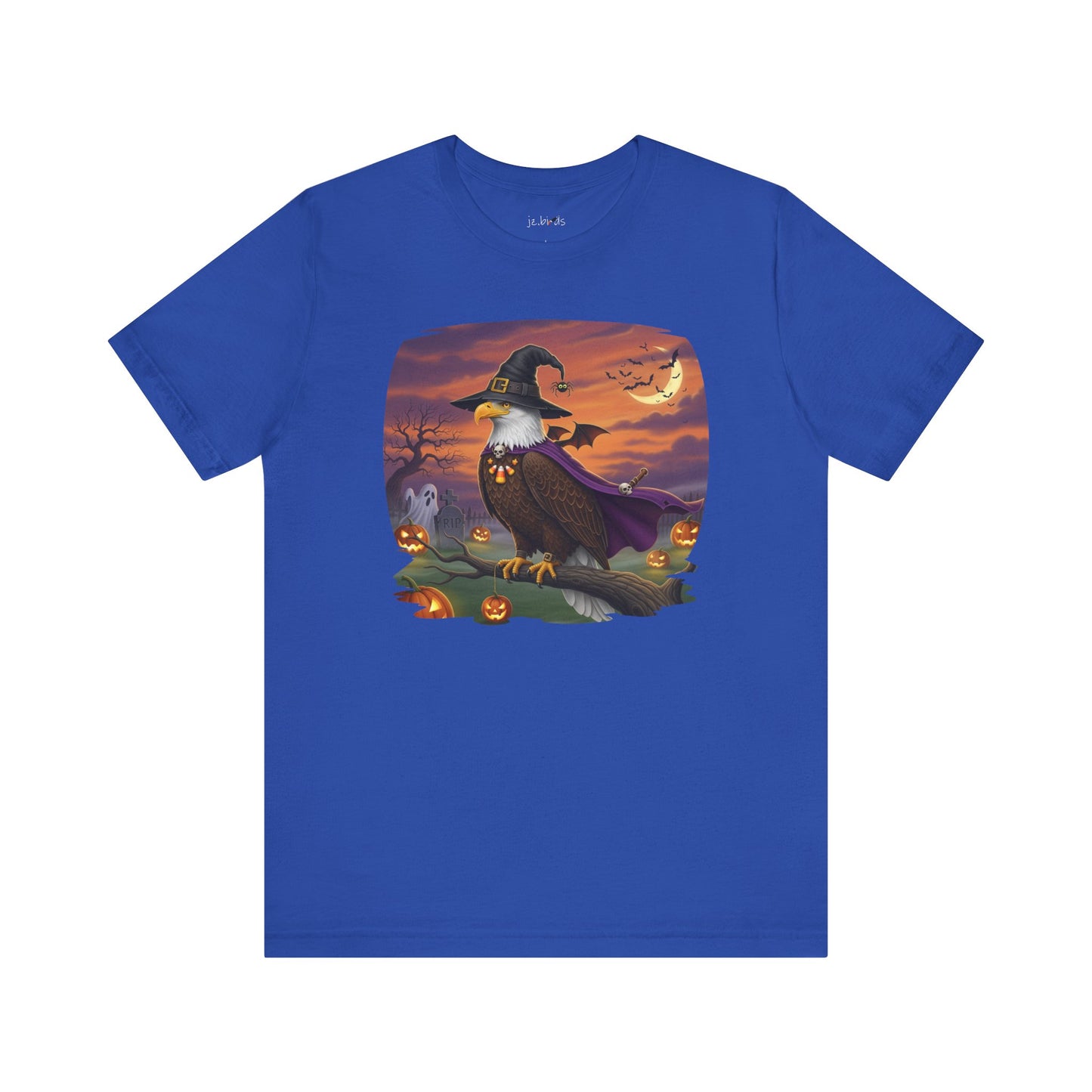 Bald Eagle Halloween Bird T-Shirt - Spooky and Funny Halloween Costume for Bird Lovers