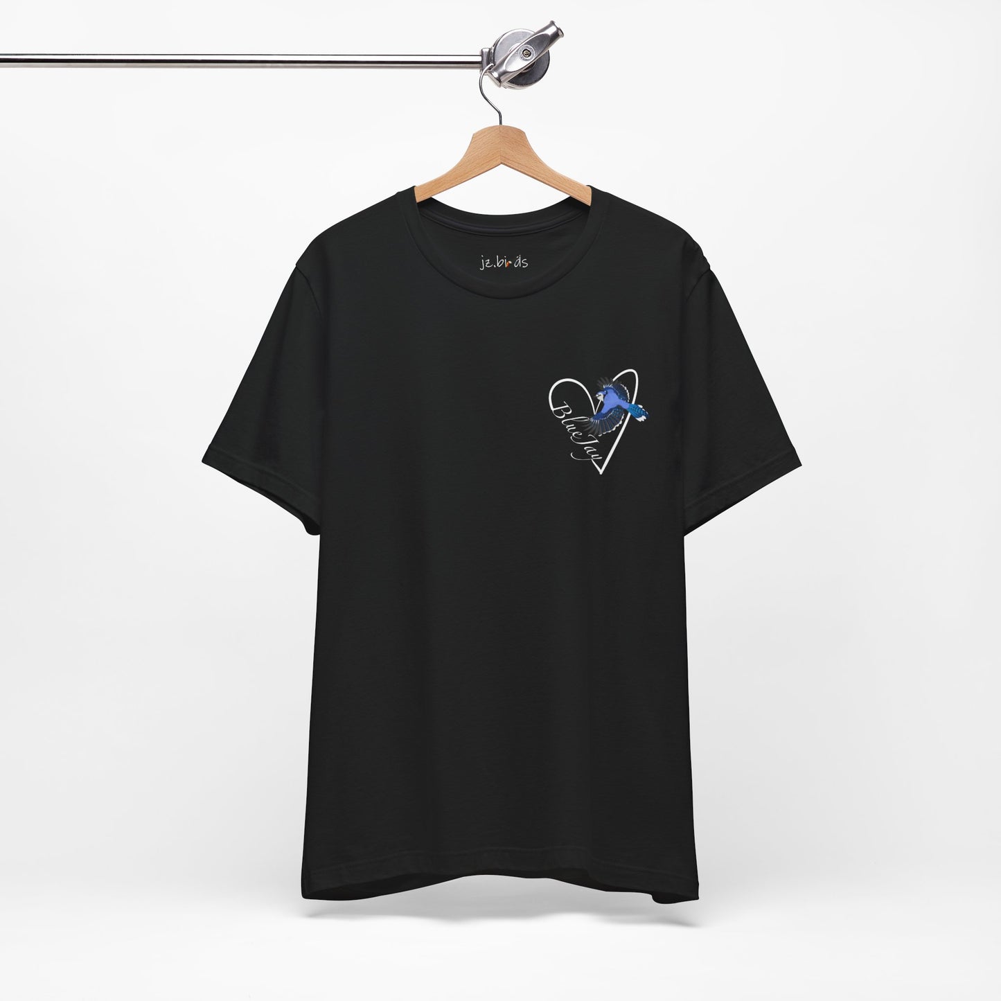 Blue Jay Heart Birdwatcher Bird T-Shirt