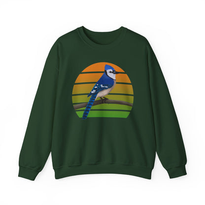 Blue Jay Birdlover Ornithologist Bird Sweatshirt