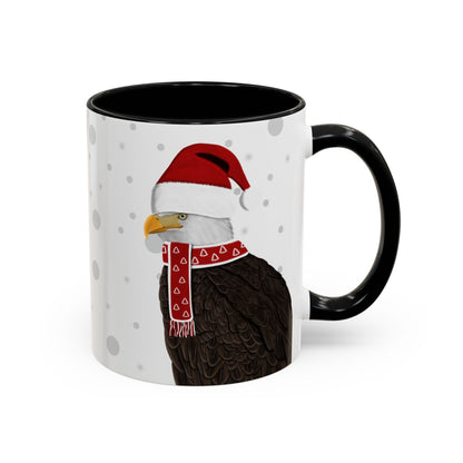 Bald Eagle Christmas Bird Coffee Mug