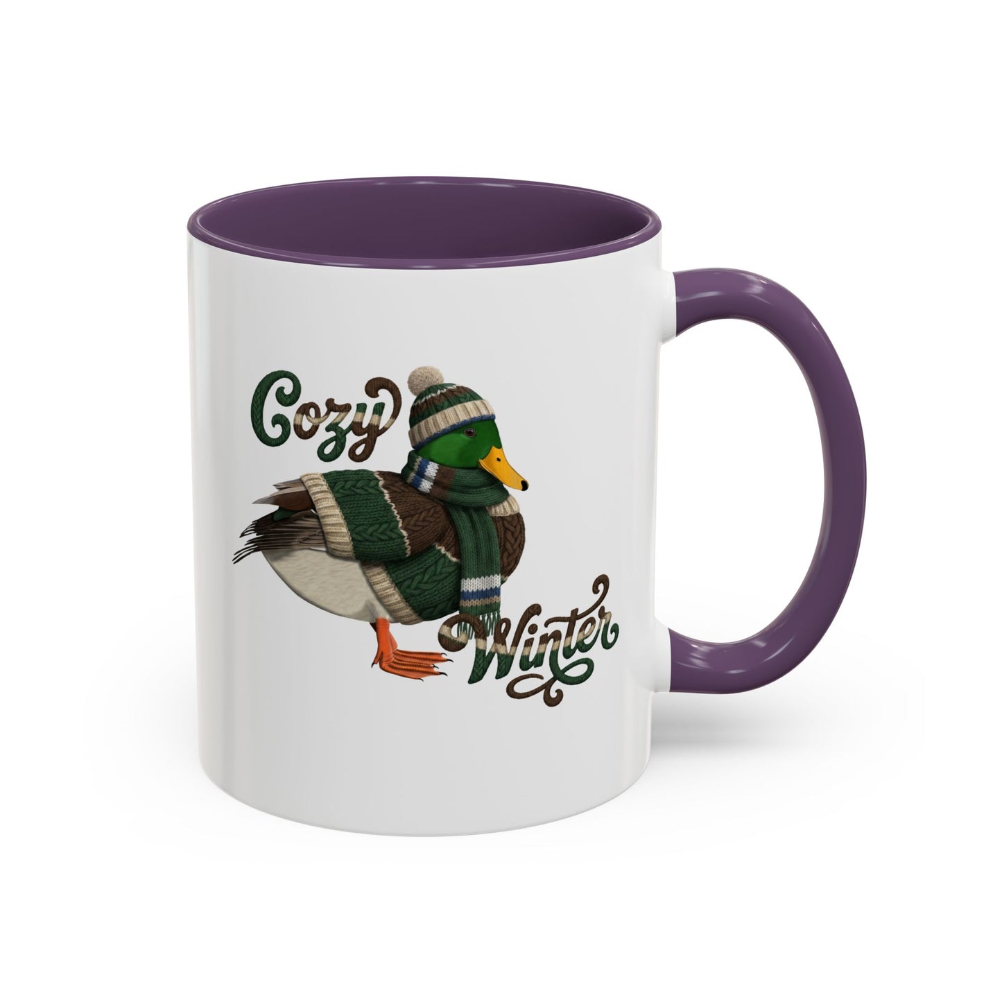 マガモの陶器製コーヒーマグ – バードウォッチャーへのカスタムギフト