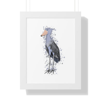 Shoebill Bird Framed Poster