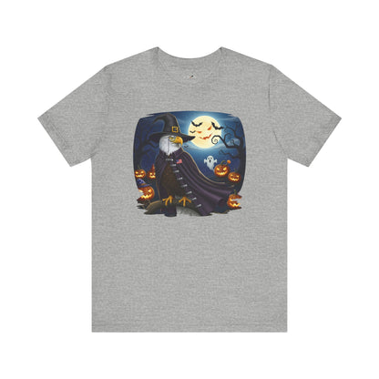 Bald Eagle Halloween Bird T-Shirt - Spooky Full Moon Halloween Costume for Bird Lovers
