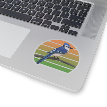 Blue Jay Bird Sticker