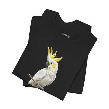 Sulphur-Crested Cockatoo T-Shirt | Unisex Bird Lover Tee | Wildlife Birder Gift