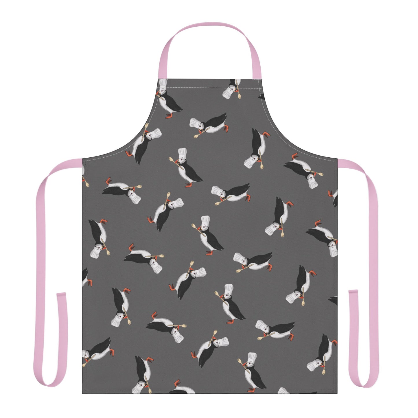 Puffin Chef Apron – Funny Bird Lover Cooking & BBQ Gift – Accessories,