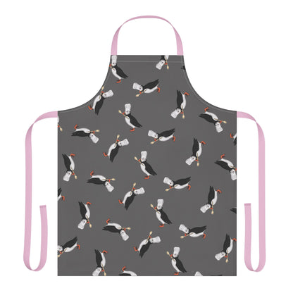 Puffin Chef Apron – Funny Bird Lover Cooking & BBQ Gift – Accessories,