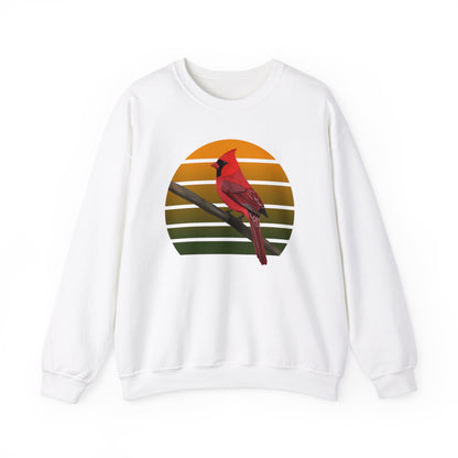 Northern Cardinal Birdlover Ornithologist Bird Sweatshirt