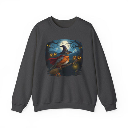 American Robin Halloween Bird Sweatshirt - Spooky Halloween Costume for Bird Lovers