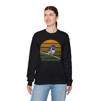 Dark-Eyed Junco Sweatshirt | Cozy Winter Birder Pullover | Snow Bird Crewneck Gift