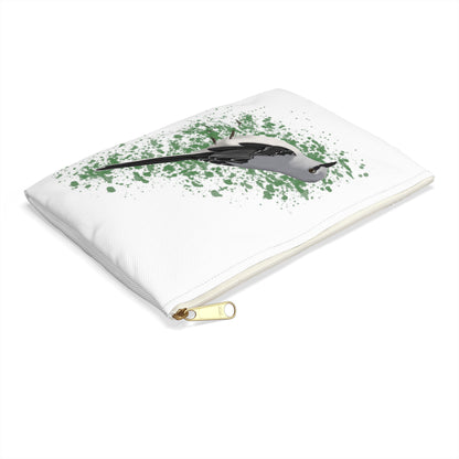 Mockingbird Bird Art Accessory Pouch - jz.birds