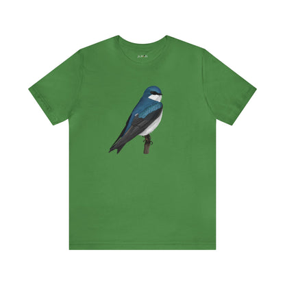 Tree Swallow Bird Tee - jz.birds