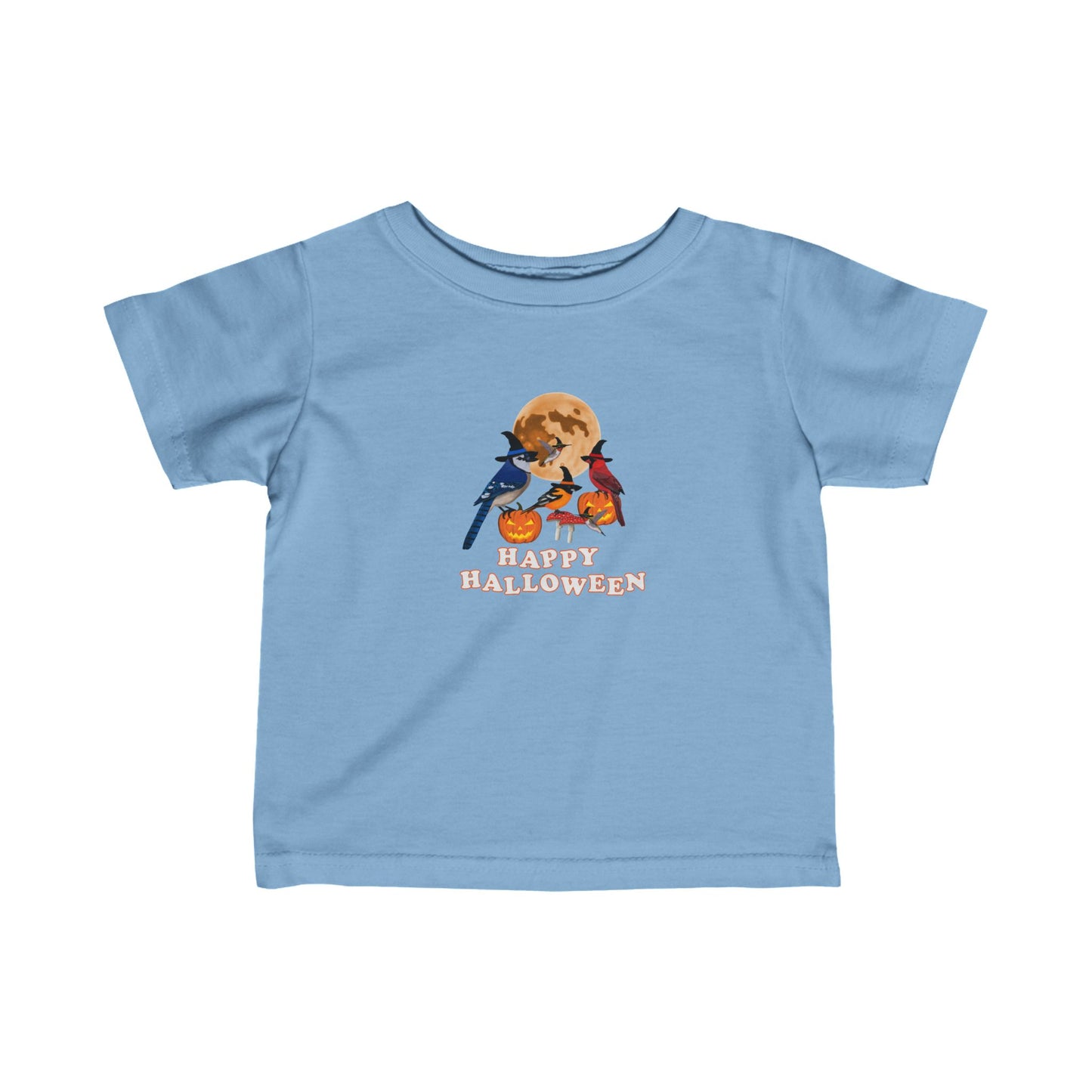 Blue Jay Cardinal Oriole Hummingbird Halloween Bird Baby & Toddler T-Shirt