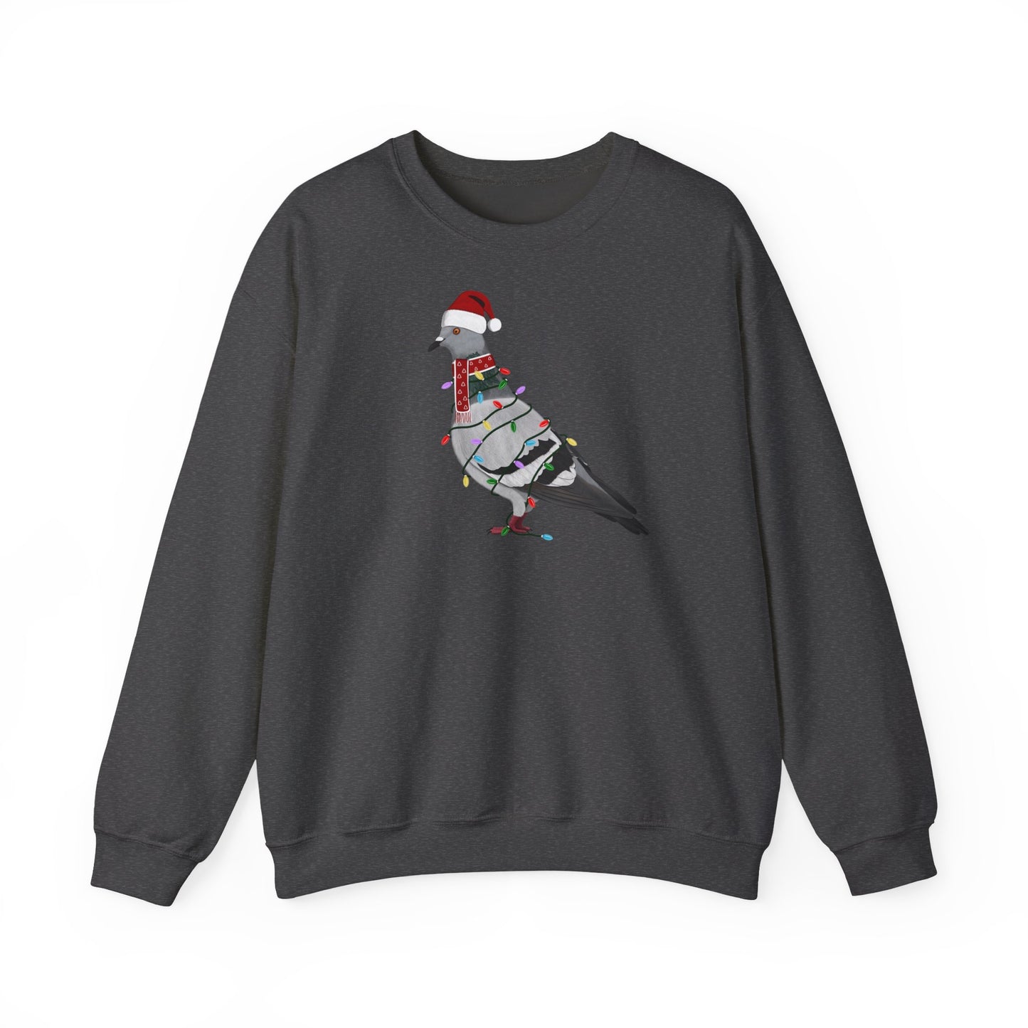 Taube Weihnachts-Sweatshirt | Unisex Vogel Sweater für Vogelfreunde & Vogelbeobachter