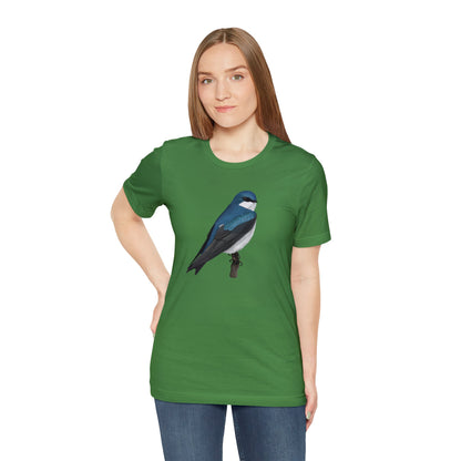 Tree Swallow Bird Tee - jz.birds