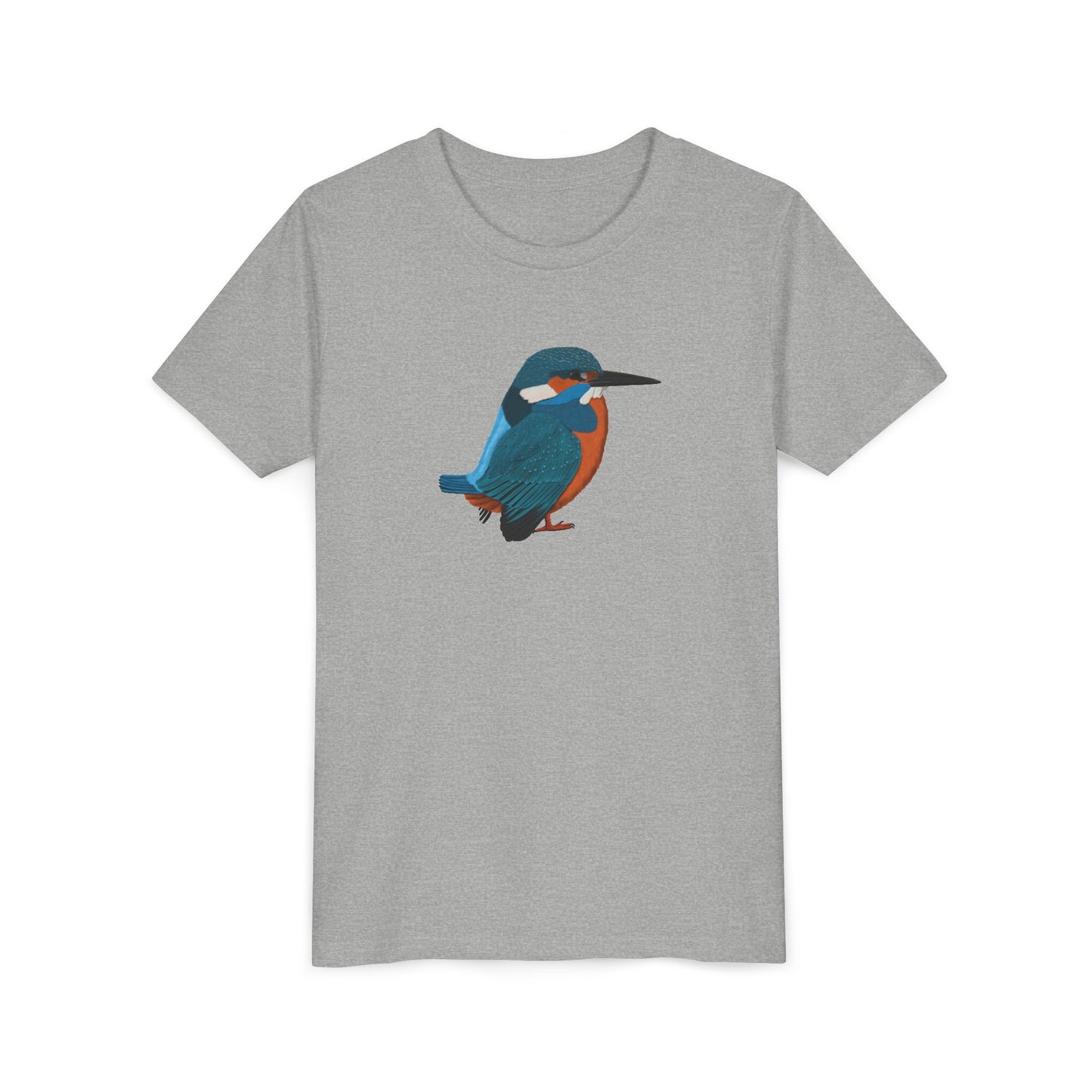 Kingfisher Birding & Birdwatching Bird Youth T-Shirt