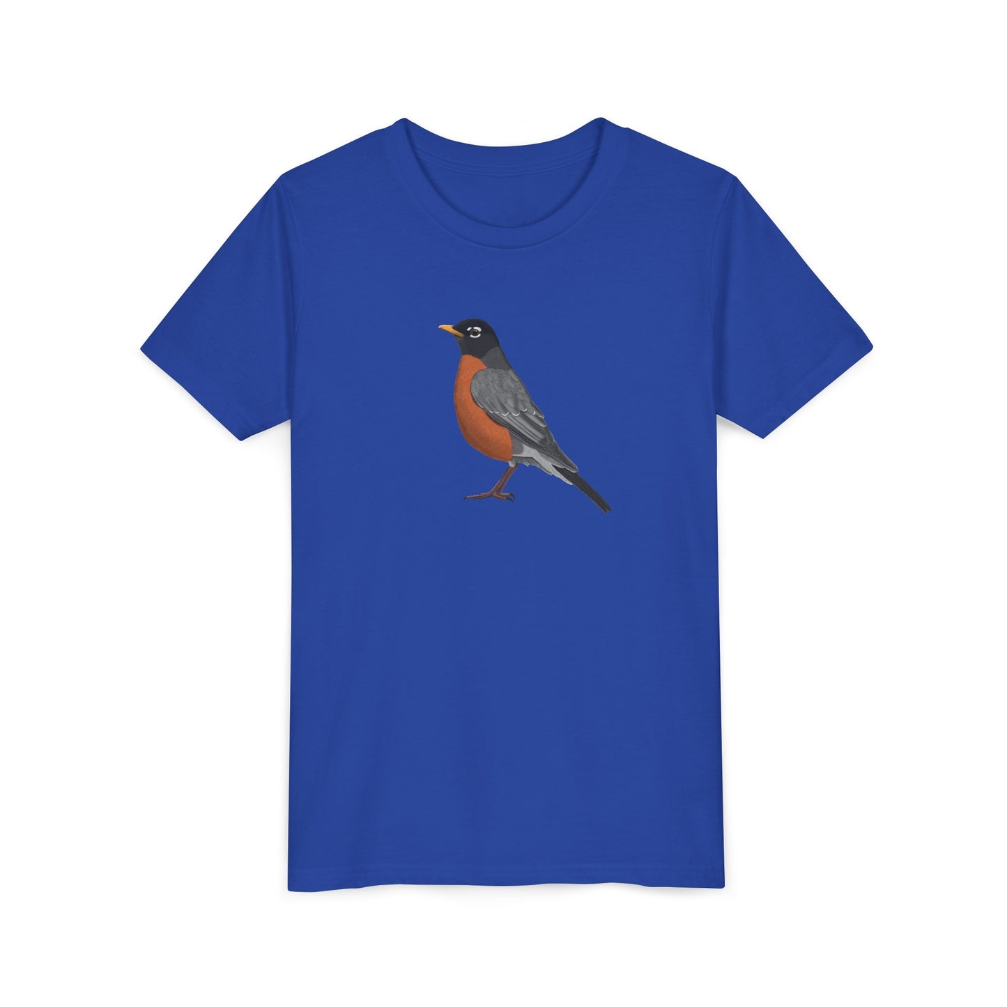 American Robin Birding & Birdwatching Bird Youth T-Shirt