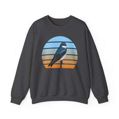 Tree Swallow Birdlover Ornithologist Bird Sweatshirt