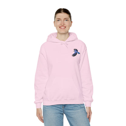 Blue Jay Birding Birdwatching Bird Hoodie