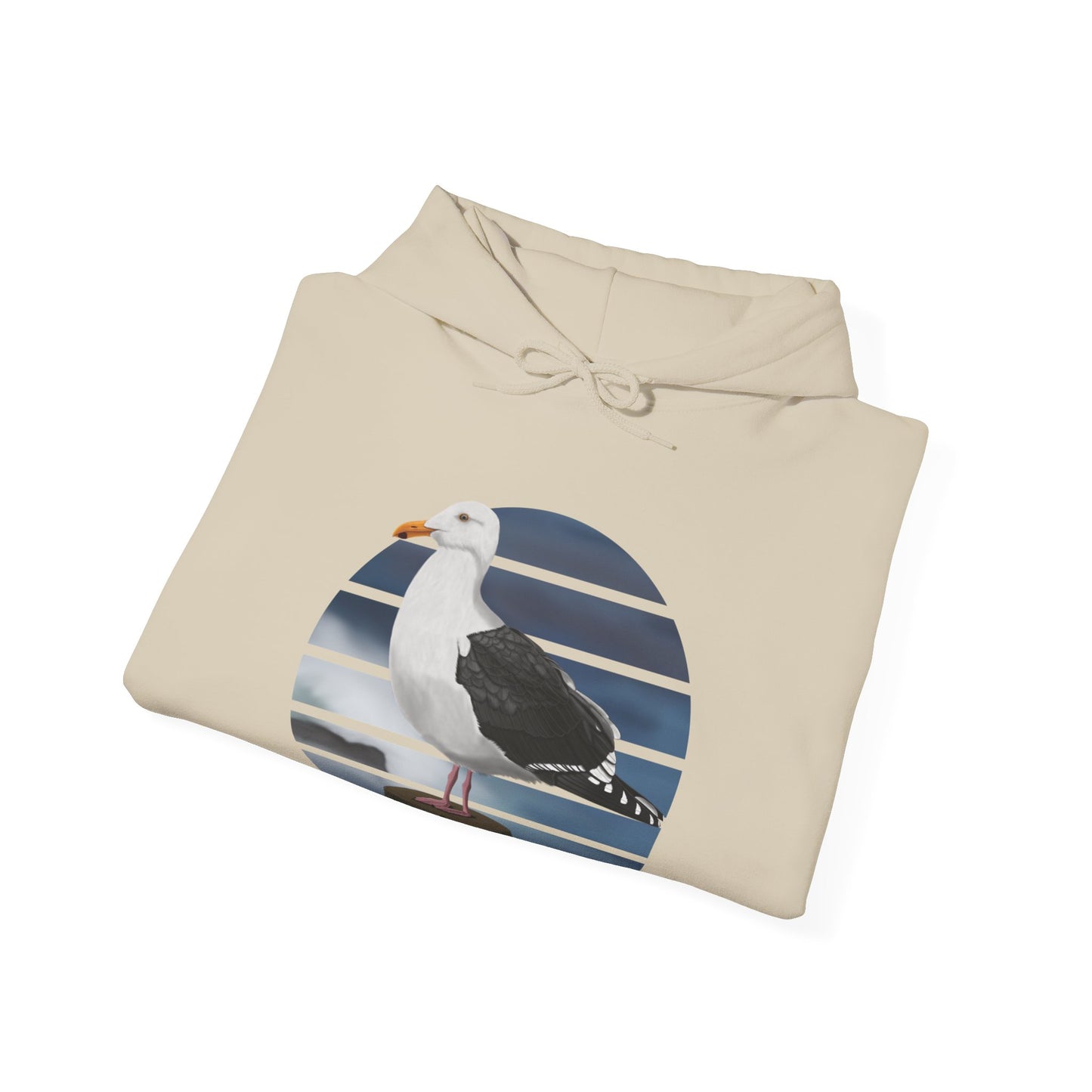 Seagull Bird Hoodie