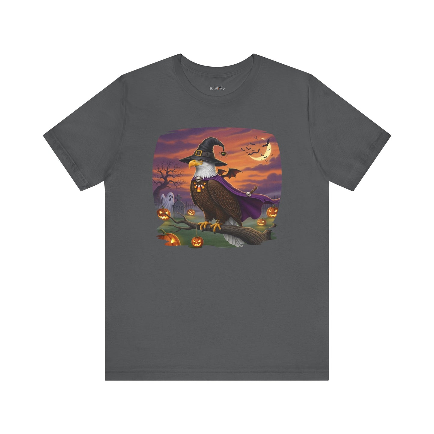 Bald Eagle Halloween Bird T-Shirt - Spooky and Funny Halloween Costume for Bird Lovers