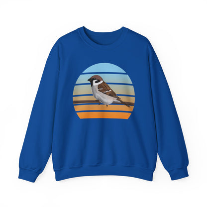 Tree Sparrow Birdlover Ornithologist Bird Sweatshirt