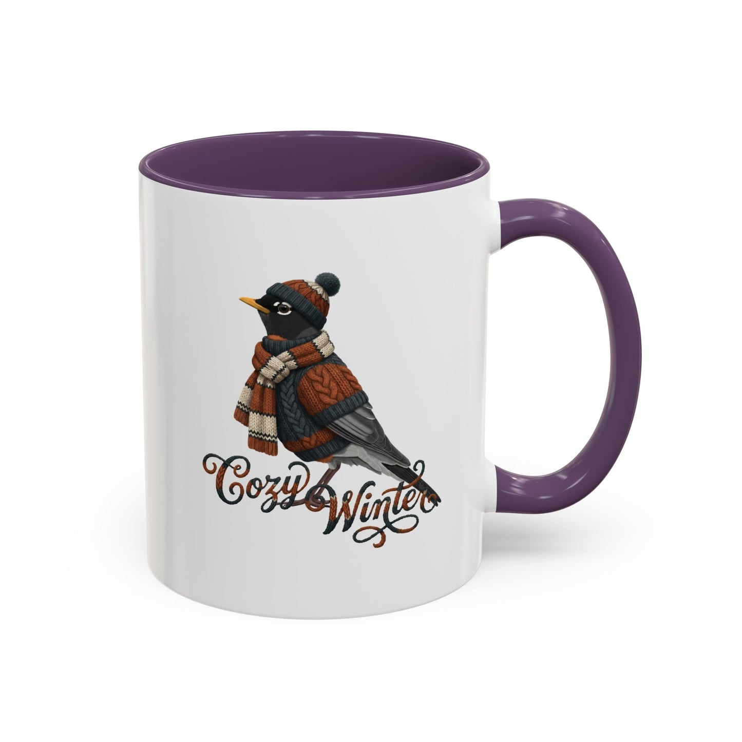 American Robin Ceramic Bird Coffee Mug – Custom Gift for Bird Watchers