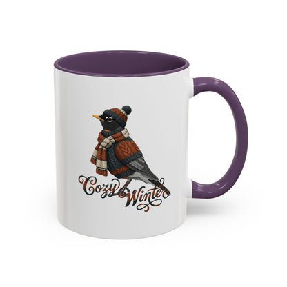 American Robin Ceramic Bird Coffee Mug – Custom Gift for Bird Watchers