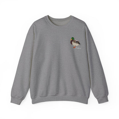 Mallard Birding & Birdwatching Bird Sweatshirt