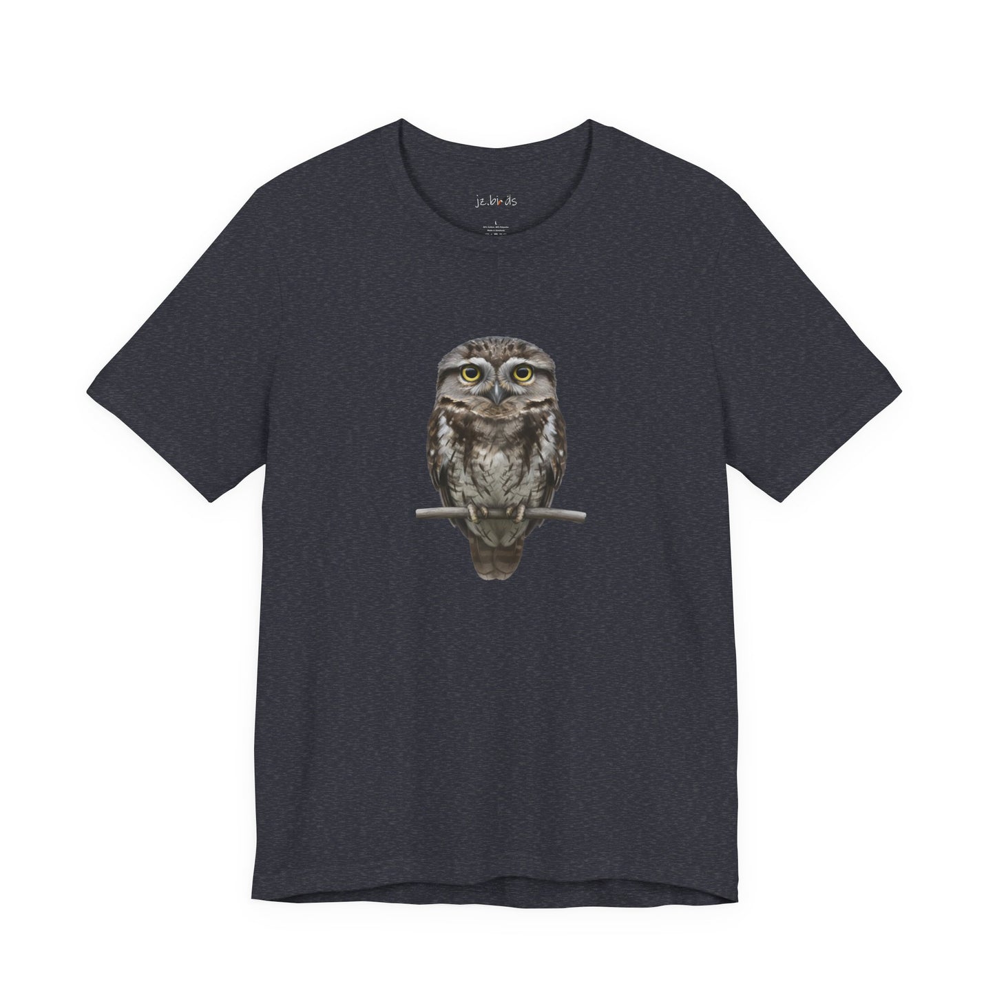 Tawny Frogmouth T-Shirt | Unisex Bird Lover Tee | Wildlife Birder Gift