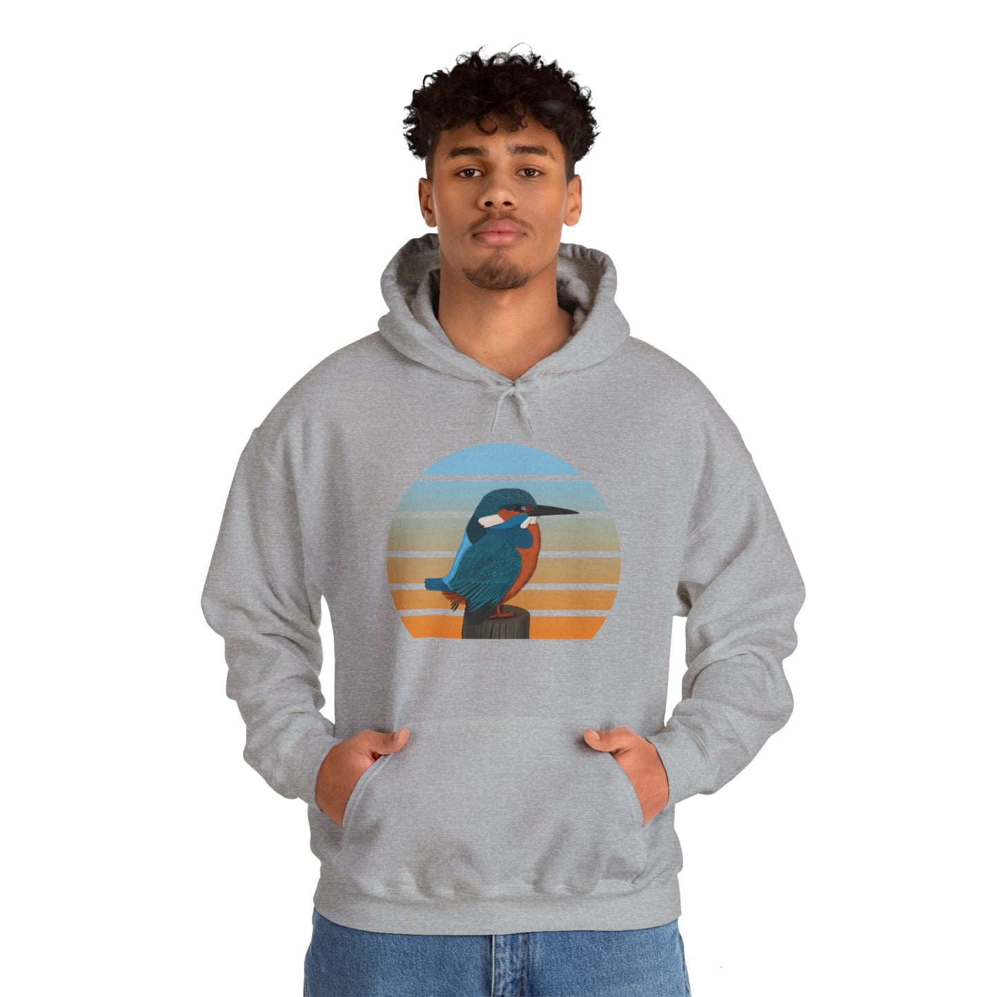 Kingfisher Bird Hoodie