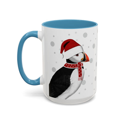 Puffin Christmas Bird Coffee Mug