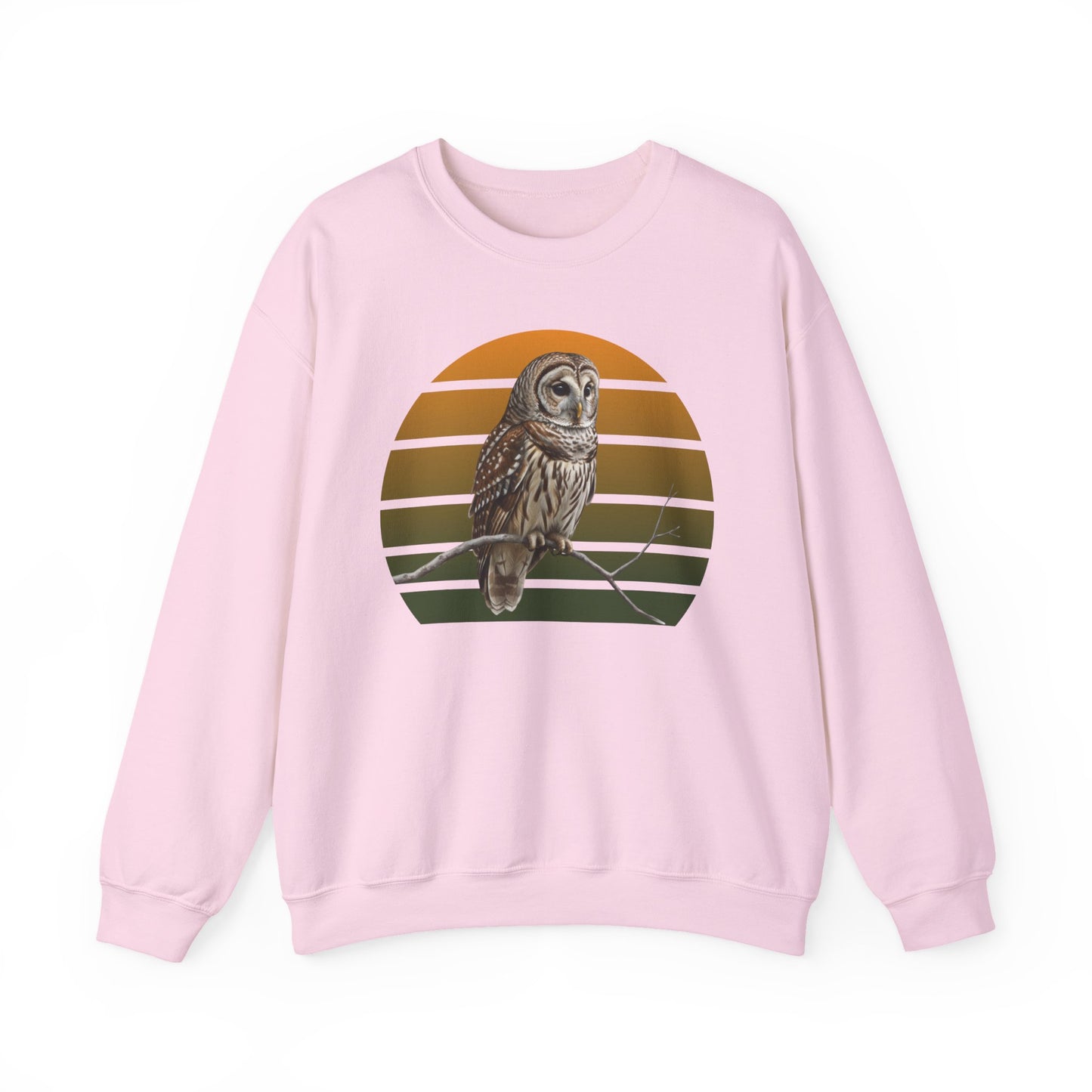 Barred Owl Sweatshirt | Unisex Bird Lover Pullover | Wildlife Birder Gift | Bird Crewneck
