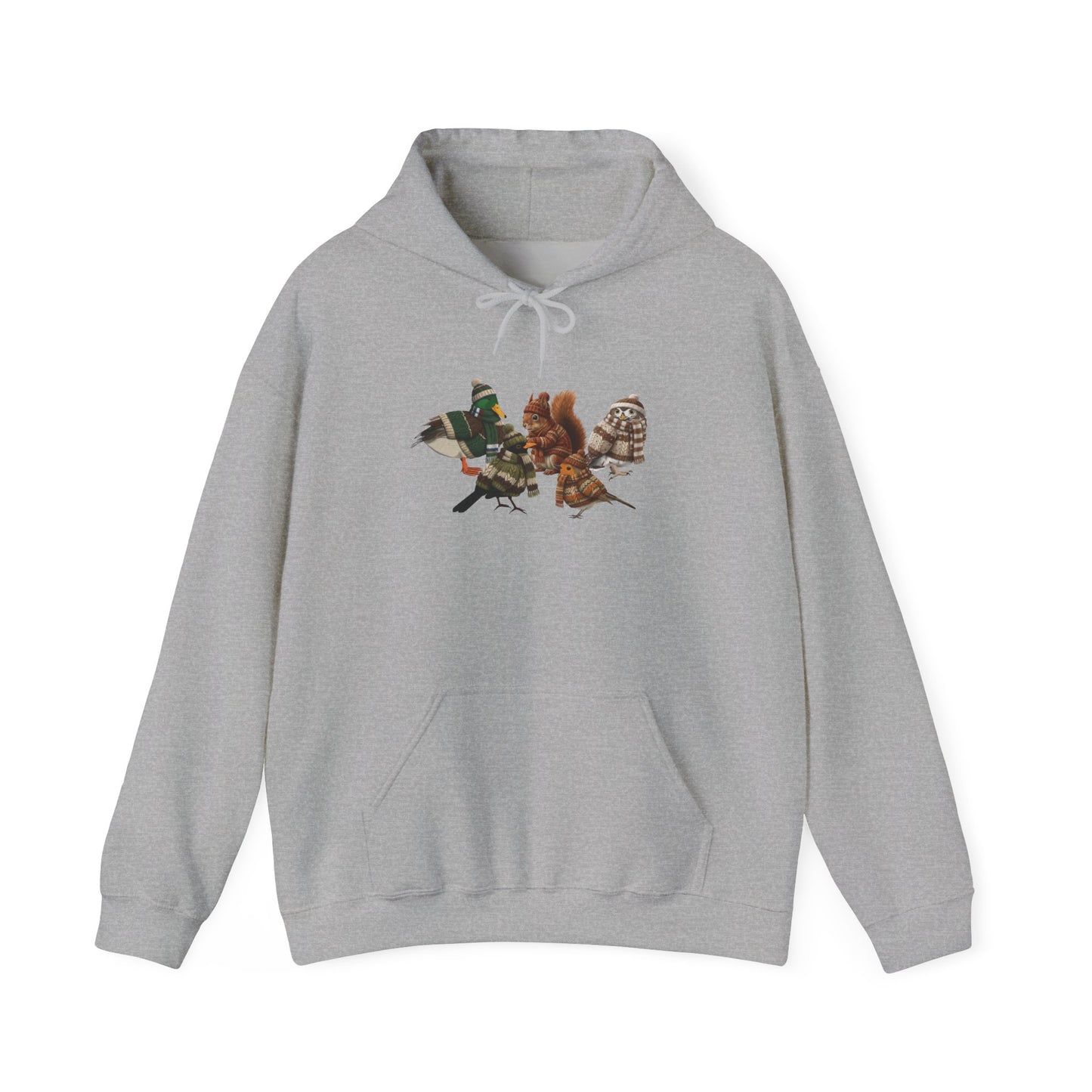 Hoodie Inverno Divertente: Animali con cappello e maglione