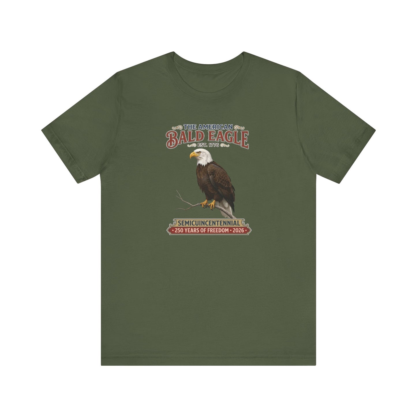 Vintage American Bald Eagle T-Shirt | US 250th Anniversary Semiquincentennial