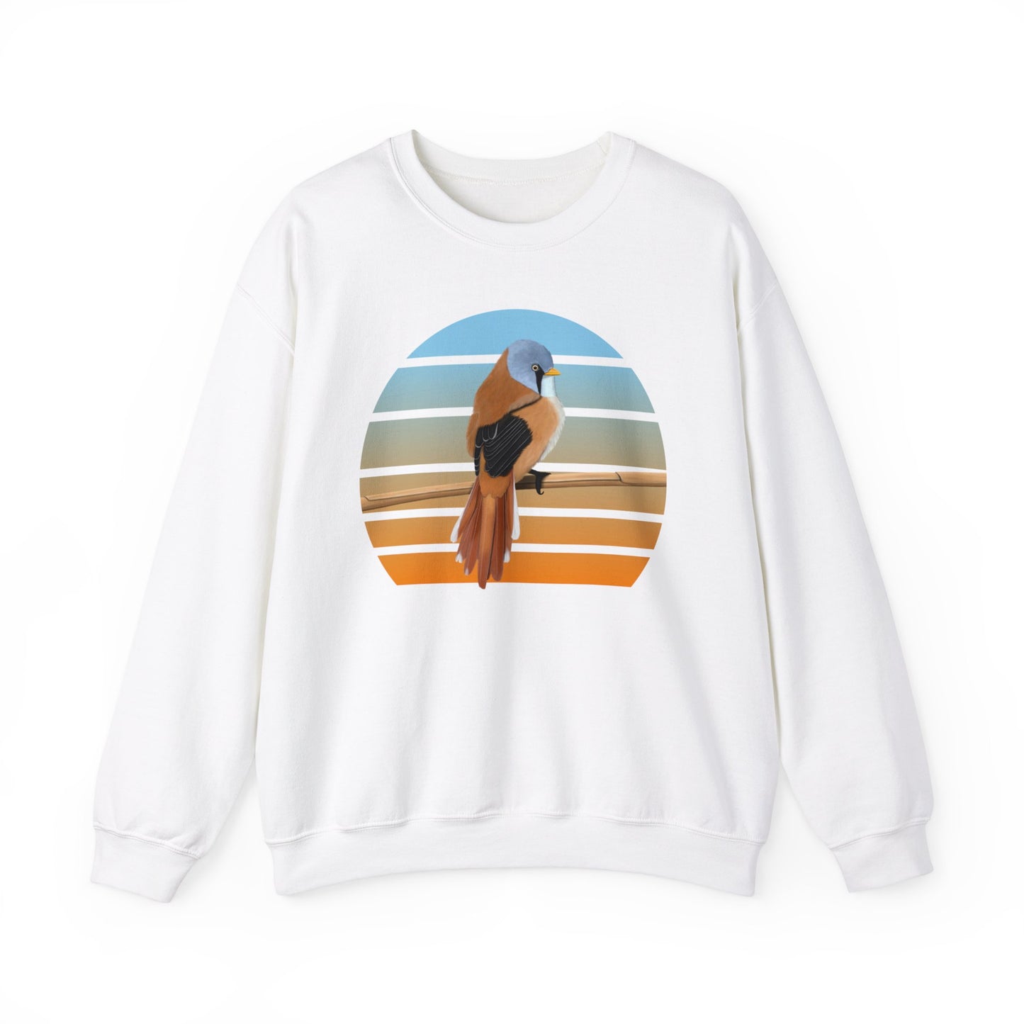 Bearded Reedling Birdlover Ornithologist Bird Sweatshirt