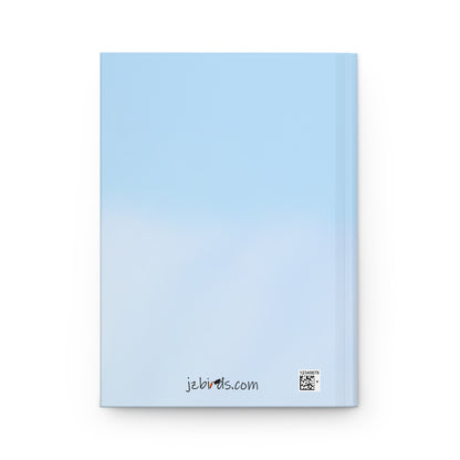 Nuthatch Bird Hardcover Journal 150 Pages 5.75"x8" for Bird Enthusiasts & Birdwatchers