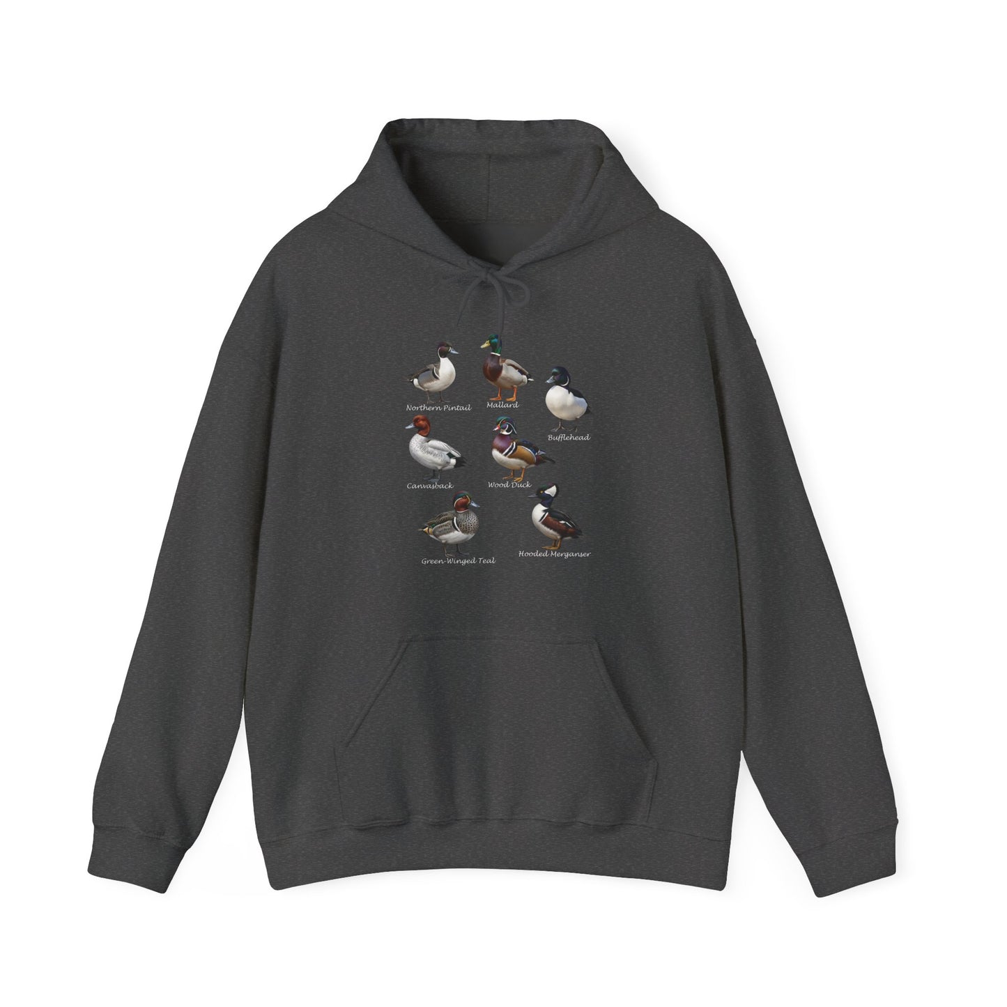 North American Ducks – Field Guide Hoodie for Bird Watchers