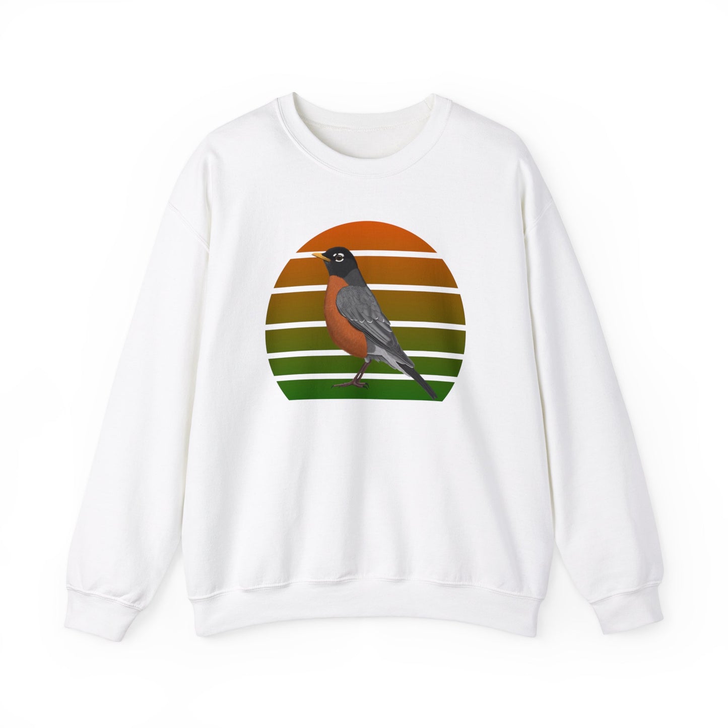 Robin Birdlover Ornithologist Bird Sweatshirt