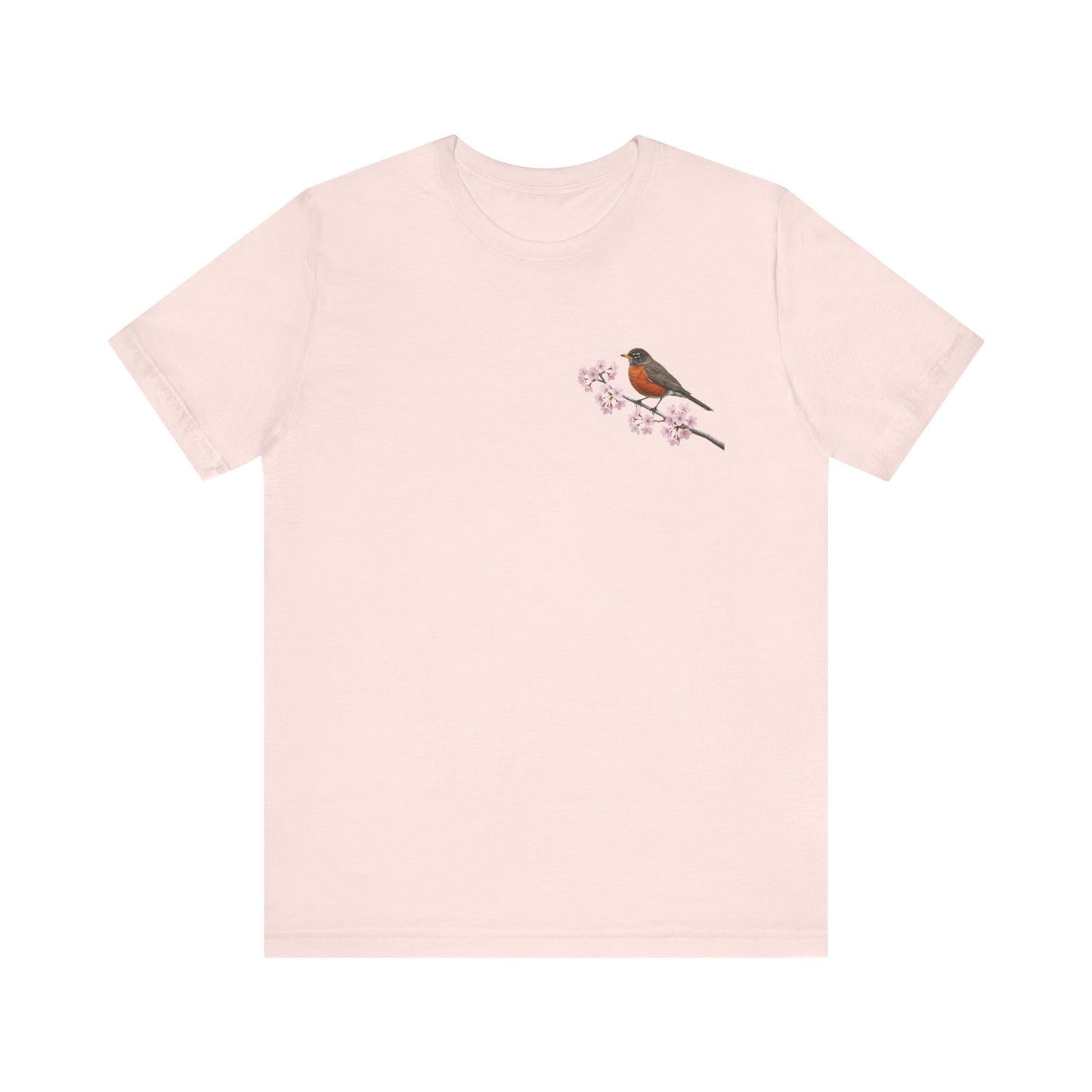 Wanderdrossel T-Shirt mit Vogel bird graphic tee Hintergrund